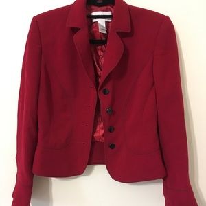 Red blazer